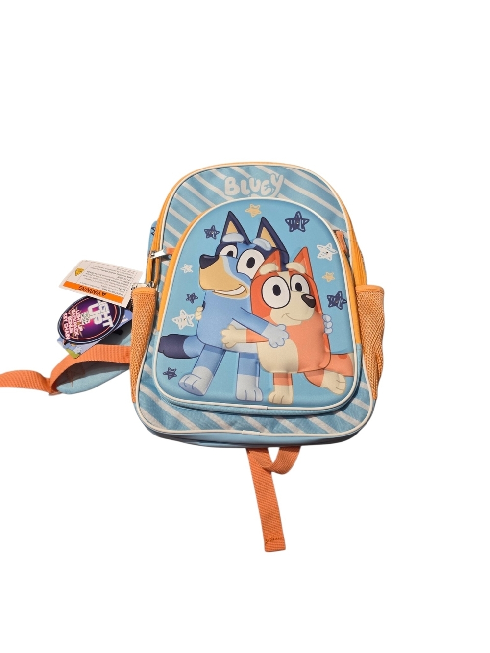 ​NWT Bluey & Bingo 17" Light-Up Backpack w/ Keychain